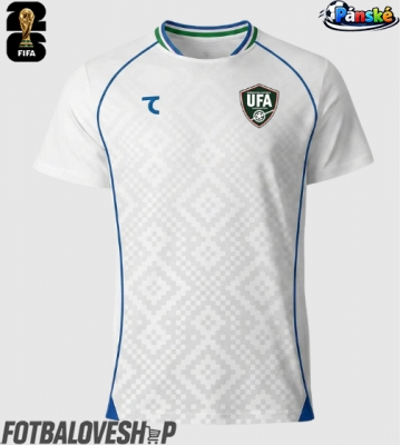Uzbekistán Venkovní Dres MS 2026 Krátký Rukáv